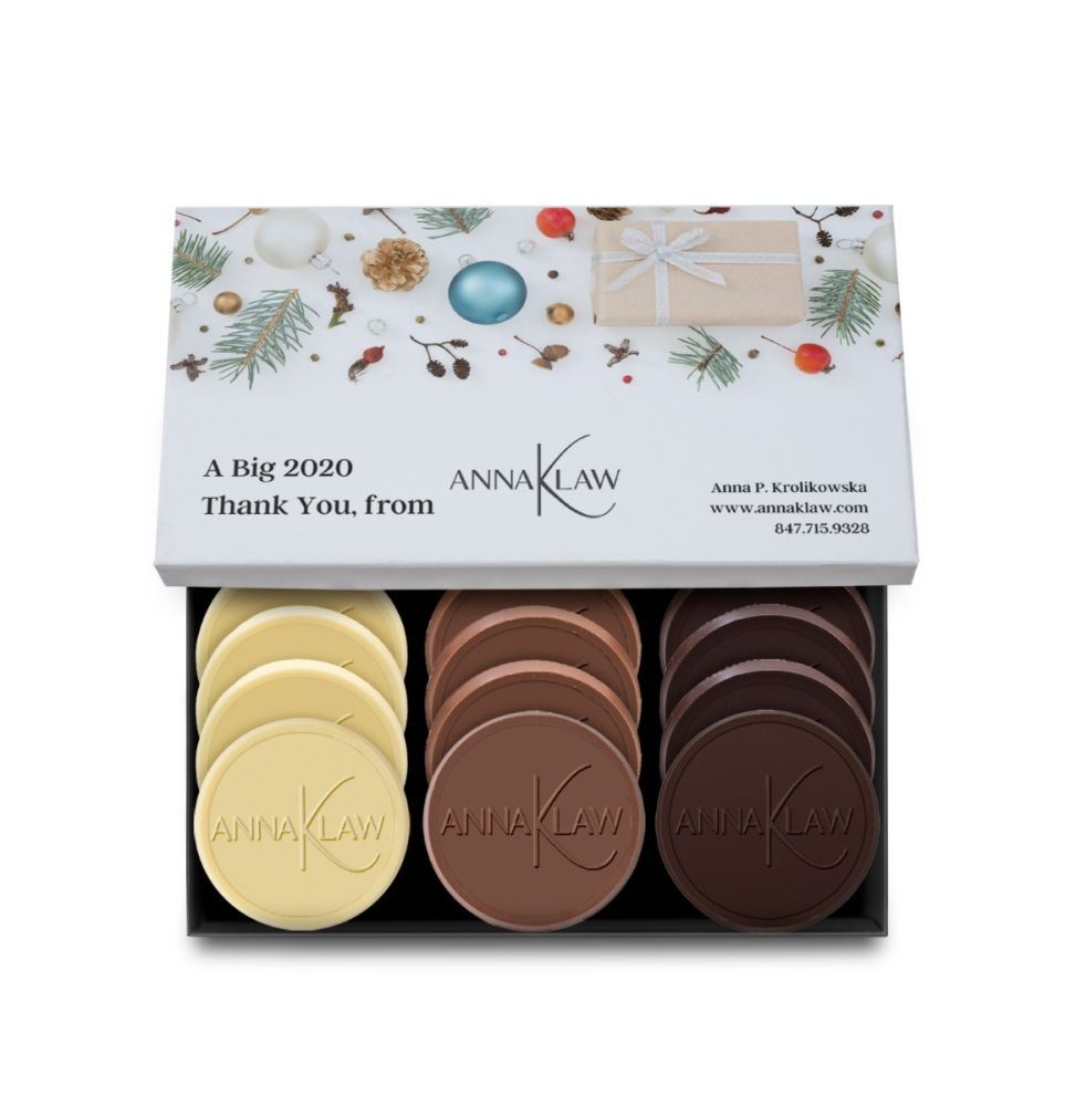 Engraved Chocolate Cookie Set
