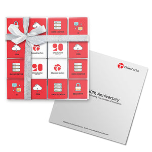 Set of 16 Chocolate Squares