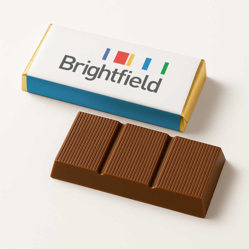 *ショコラ* オーダーページ Custom Wrapped Chocolate Bars (1oz) | Add Your Full-Color Logo