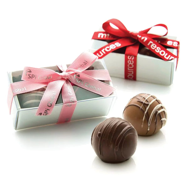 Truffle Set W Imprinted Ribbon
