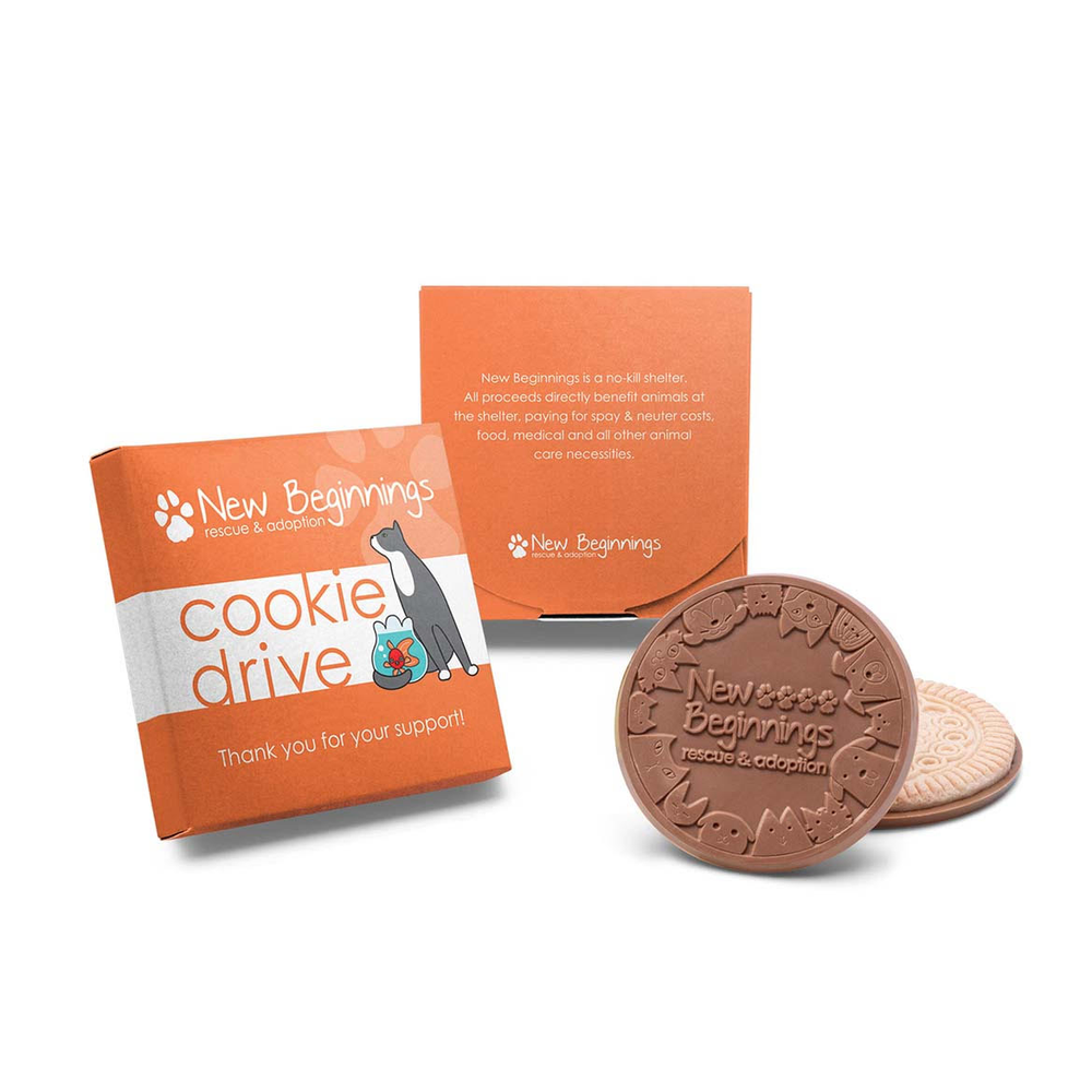 Engraved Chocolate Cookie Set