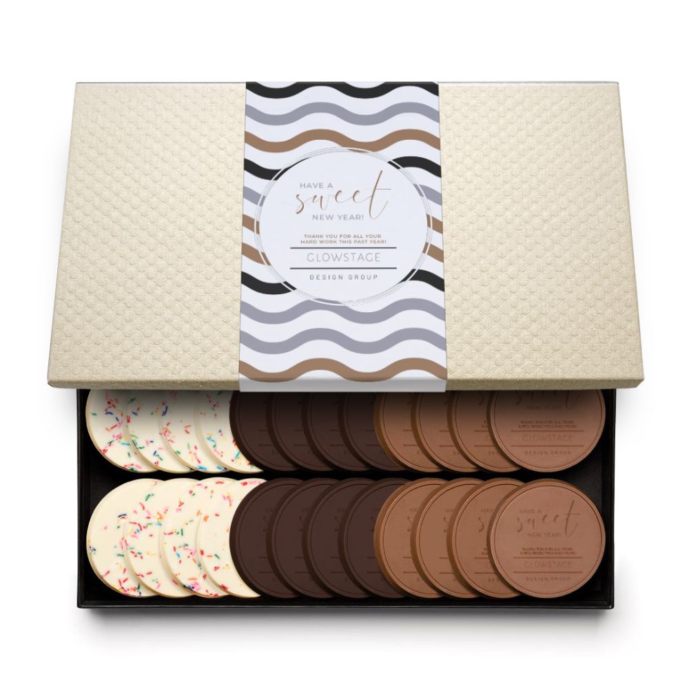 Engraved Chocolate Cookie Set