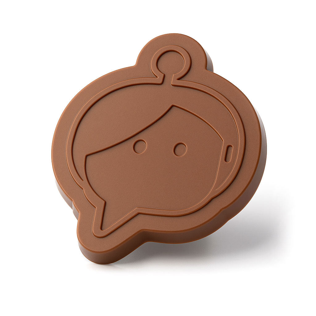 Custom Logo Chocolate Shapes (3x3