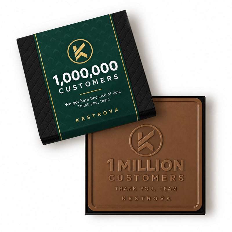 4x4in Engraved Chocolate Bars - 2oz