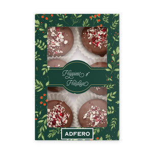 6 Chocolate Covered Oreos in Custom Box