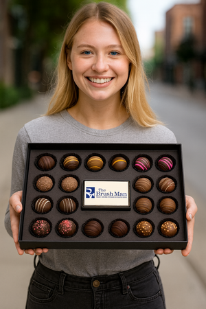 20-Piece Truffle Set With Edible Imprint Bar