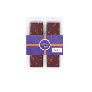Color Splatter Chocolate Squares | Set of 6