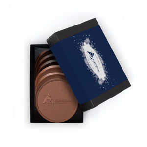 6-Piece Engraved Chocolate Cookie Set