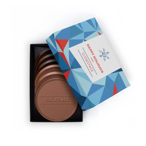 6-Piece Engraved Chocolate Cookie Set