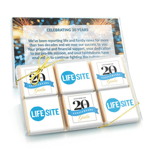 Set of 6 Chocolate Squares