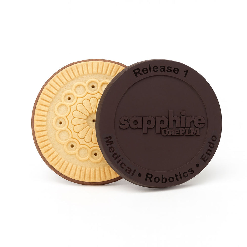 Engraved Chocolate Cookies