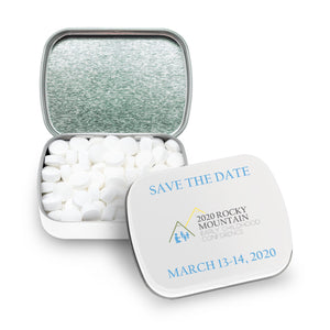 Small Hinged Mint or Candy Tin