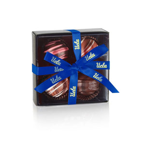 4-Piece Truffle Set w Imprinted Ribbon/Sleeve