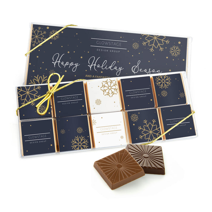 Set of 10 Chocolate Squares