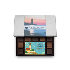 Centerpiece Set With Engraved Squares | 19-pieces