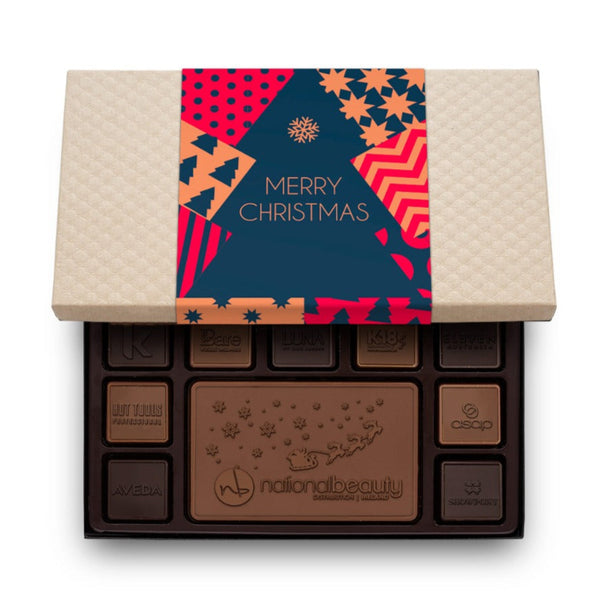 Centerpiece Set With Engraved Squares | 19-pieces