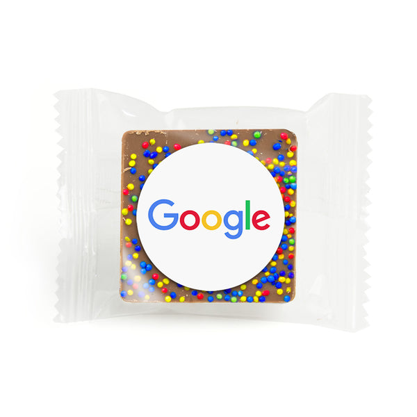 Decorated Chocolate Squares -1.5"