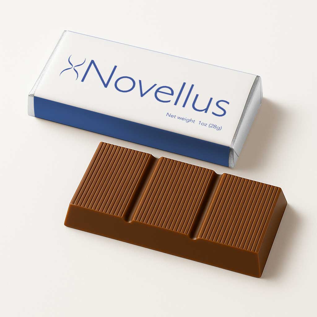 Custom Wrapped Chocolate Bars (1oz) | Add Your Full-Color Logo