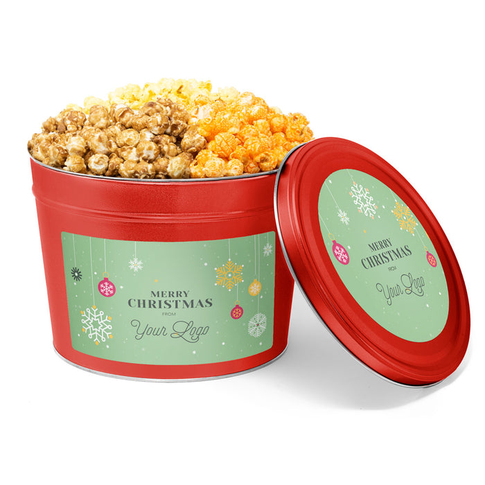 Custom Popcorn Tins | 2 Gallons
