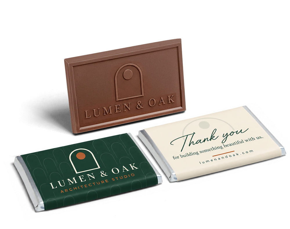 2x3 Engraved Chocolate Bars