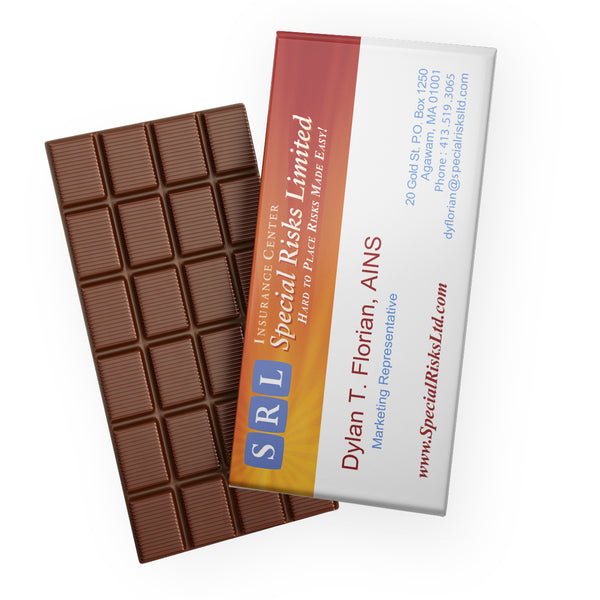 3.5oz Wrapped Chocolate Bars