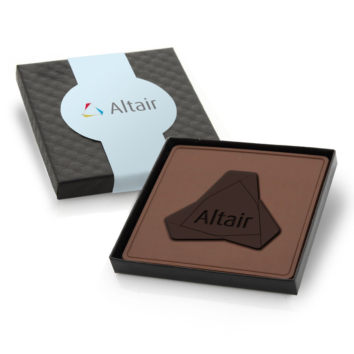Custom-Engraved 4x4in Chocolate Bar
