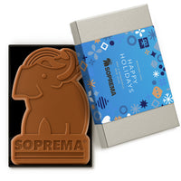 4x6 Custom Chocolate Shape in Gift Box