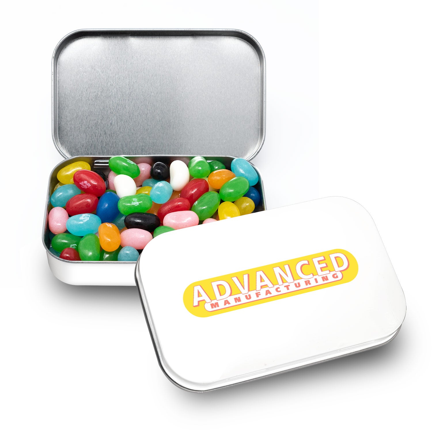 Mint & Candy Tin | Large Hinged Tin - 3oz