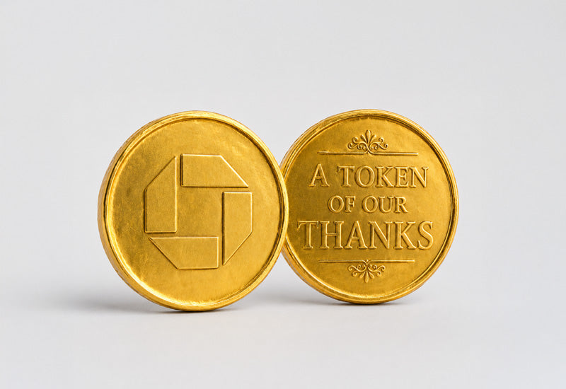Logo Chocolate Coins