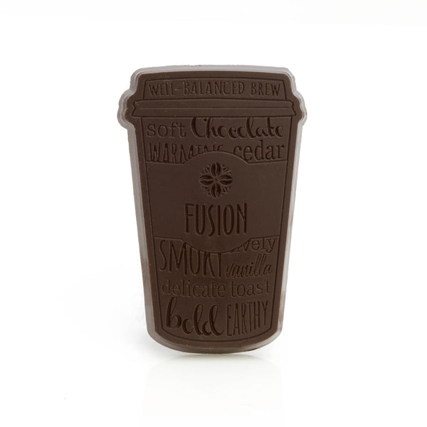 2" x 4" custom chocolate shape