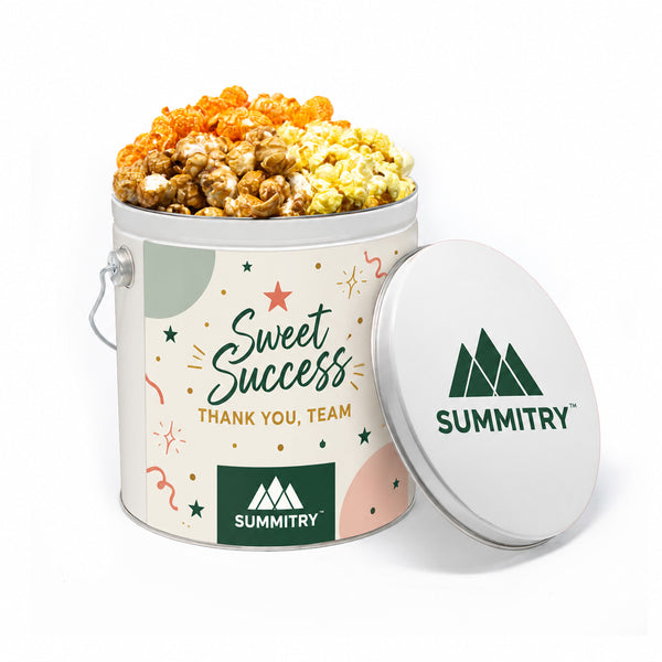 Gourmet Popcorn always popped fresh to order. Available in various styles and sizes.