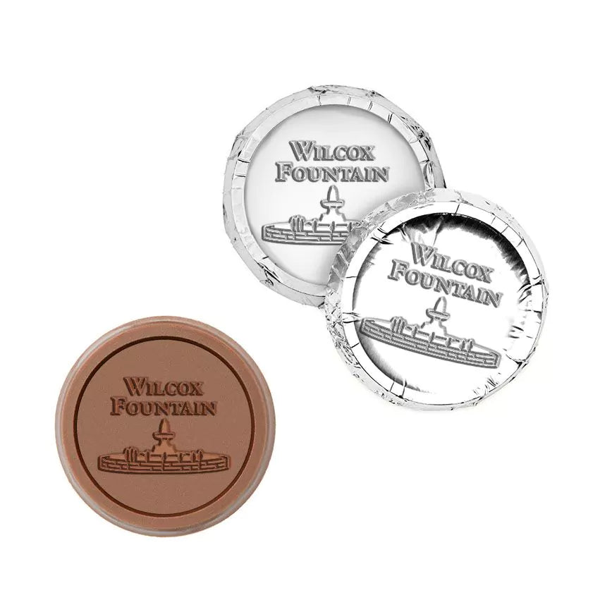 Engraved Chocolate Coins