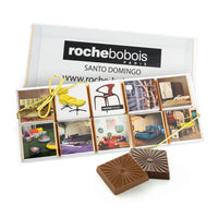 Set of 10 Chocolate Squares