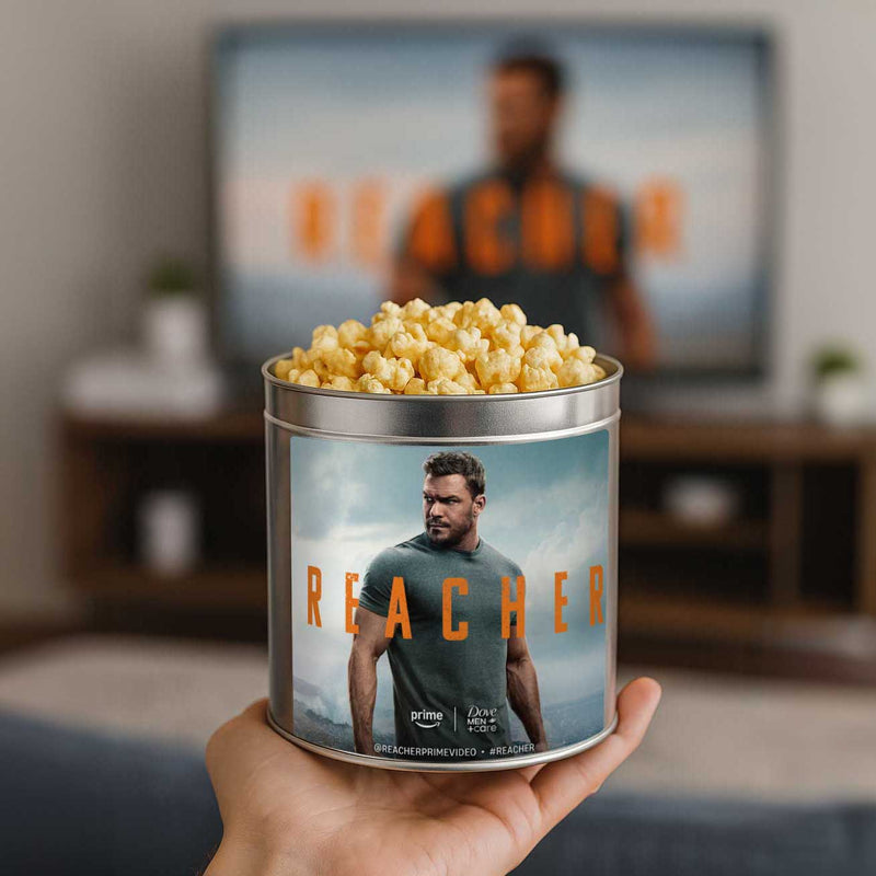 Celebration Popcorn Tin